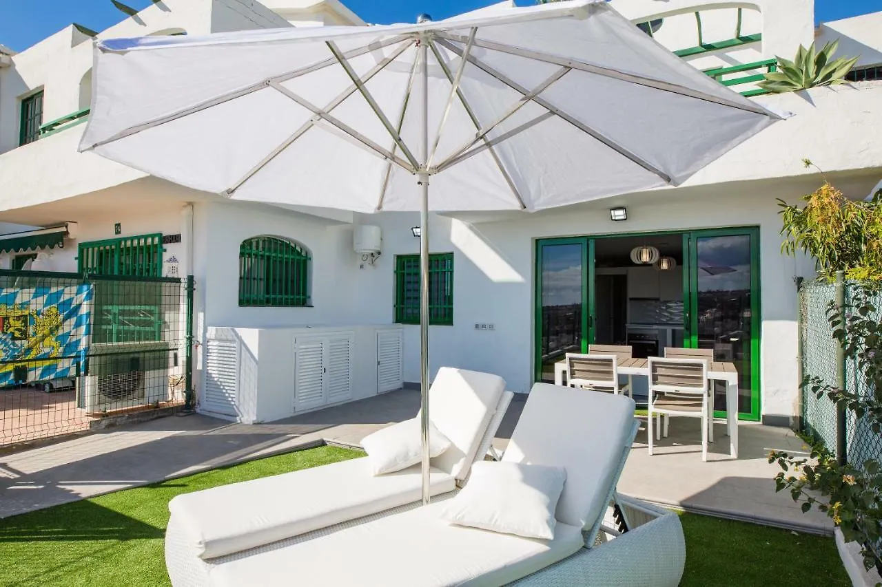 شقة Bungalow Con Gran Terraza Con Vistas ماسبالوماس